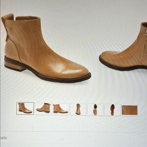 Franco Sarto Lori boots Size 6.5. Light Tan.